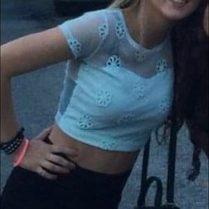 Sheer Pac Sun Croptop